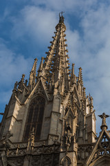Fototapeta na wymiar La Sagrada Familia Barcelona Spain
