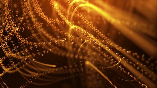 Abstract vector flame beam lines. Dynamic intro animation background.
