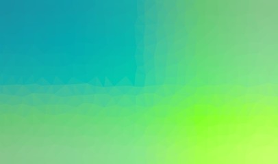 Geometric green blue color shades abstract texture background, Illustration