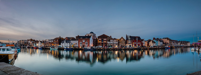 Weymouth Harbour at Night