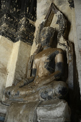 Fototapeta na wymiar buddhistische Tempel in Ayutthaya, Thailand