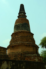 historische Tempel in Ayutthaya, Thailand
