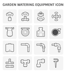 garden watering icon
