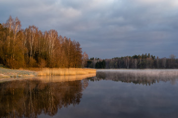 Zalew Czapielówka w Czarnej Białostockiej