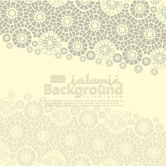 Arabic arabesque design greeting card for Ramadan Kareem.Islamic colorful template with arabic calligraphy
