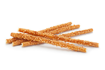 Salted sticks with sesame