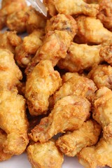 Fried chicken is delicious in street food