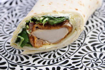 Wrap poulet