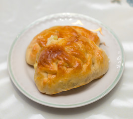 Hot samsa with lamb