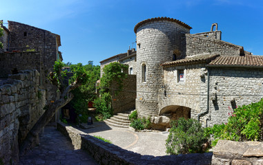 Fototapeta na wymiar Village de Balazuc, Ardèche