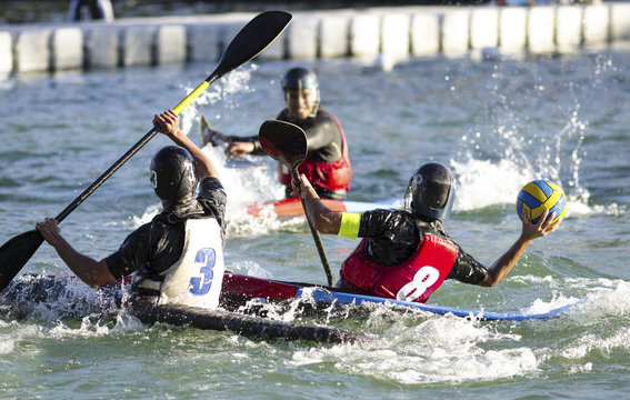 partita di canoa polo