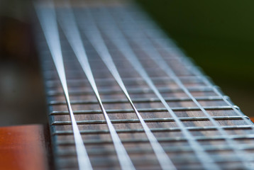 Guitar strings macro 