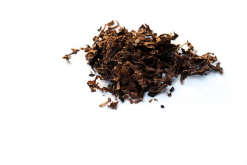 chopped dry tobacco