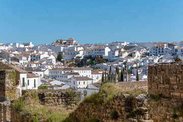 Fototapeta na wymiar Village de Ronda - monuments