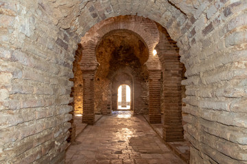 Fototapeta na wymiar Village de Ronda - monuments - bains arabes