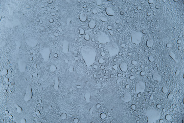 background texture water drops on glass