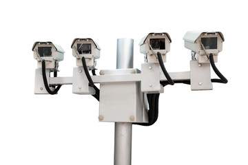 CCTV monitoring security cameras.
