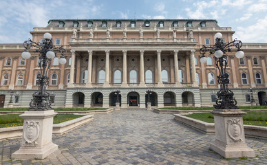Buda Castle in Budapest, Hungary. © Boris
