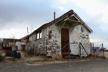 abandoned house