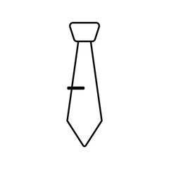 tie icon outline design