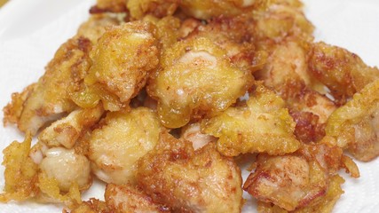 チキンの天ぷら