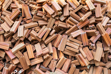  Red brick at the stack