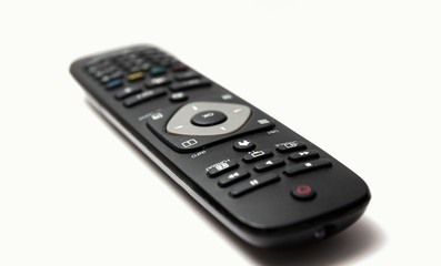tv remote controller isolated