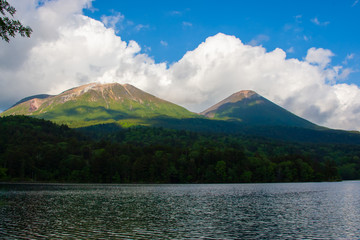 初夏の道東の風景、オンネトー
