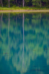 北海道の観光地のオンネトー