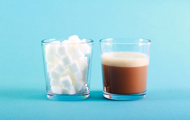  too much sugar concept