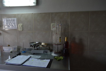 Fototapeta na wymiar interior of modern kitchen