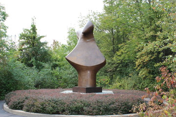 modern statue