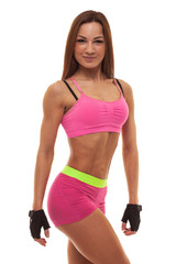 Fototapeta premium young fitness woman