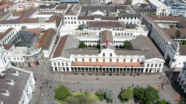 Carondelet Palace In Quito Ecuador