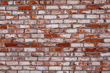 vintage red wall. background