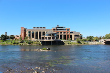 Fototapeta premium house on the water