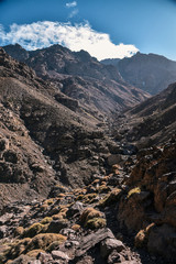 Hiking Toubkal, the Highest Peak in the High Atlas Mountains of Morocco