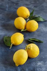 Fresh lemons