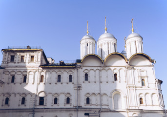 Fototapeta na wymiar exterior of The Patriarchs Palace on sunny day
