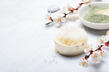 Sugar Scrub, Natural Handmade Cosmetics, Body Spa Treatment