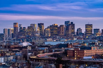 Fototapeta na wymiar Boston Cityscape