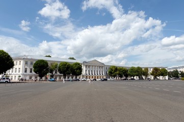 The building of the former Provincial offices on Soviet square in Yaroslavl