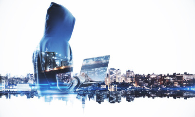 Technology and theft concept