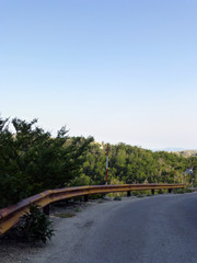 Straße im Nationalpark Biokovo