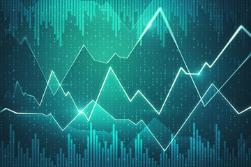 Creative forex chart wallpaper