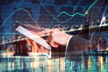 Network and trade concept