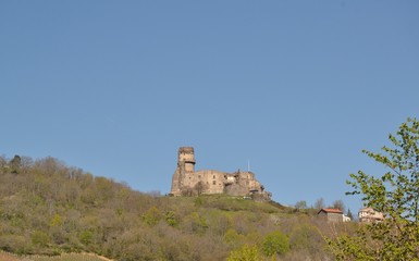 Fototapeta na wymiar Château de Tournoël