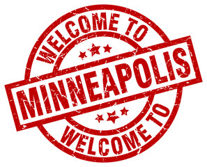 welcome to Minneapolis red stamp