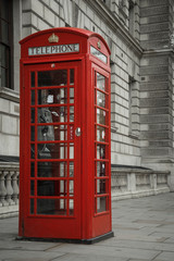 Traditional Phonebox in London.