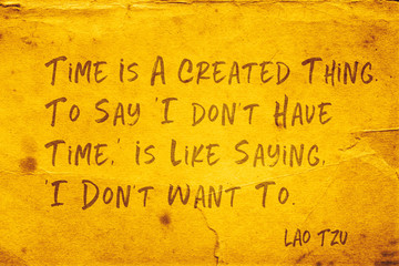 created thing Lao Tzu